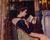 阿曼 吉约曼 : Mademoiselle Guillaumin Reading
